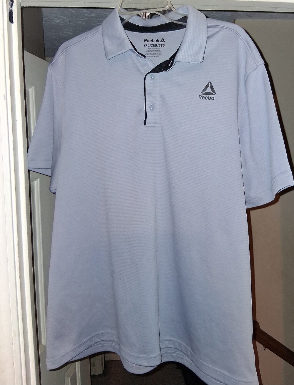 Reebok  Short-Sleeve Polo Golf Shirt Sz 2XL